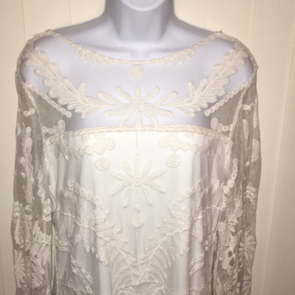 Lace Long Sleeve Dress - Picture 3 of 8